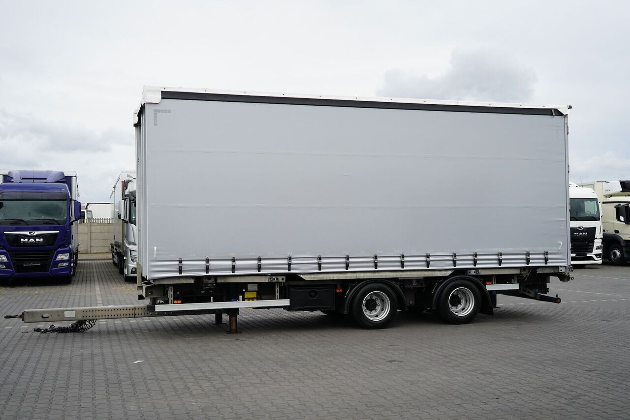 Kögel RUFA / TANDEM / FIRANKA / BDF / 19 PALET / DŁ. 7,7 M / OŚ PODNOS - Тентованный прицеп: фото 3 Kögel RUFA / TANDEM / FIRANKA / BDF / 19 PALET / DŁ. 7,7 M / OŚ PODNOS - Тентованный прицеп: фото 3