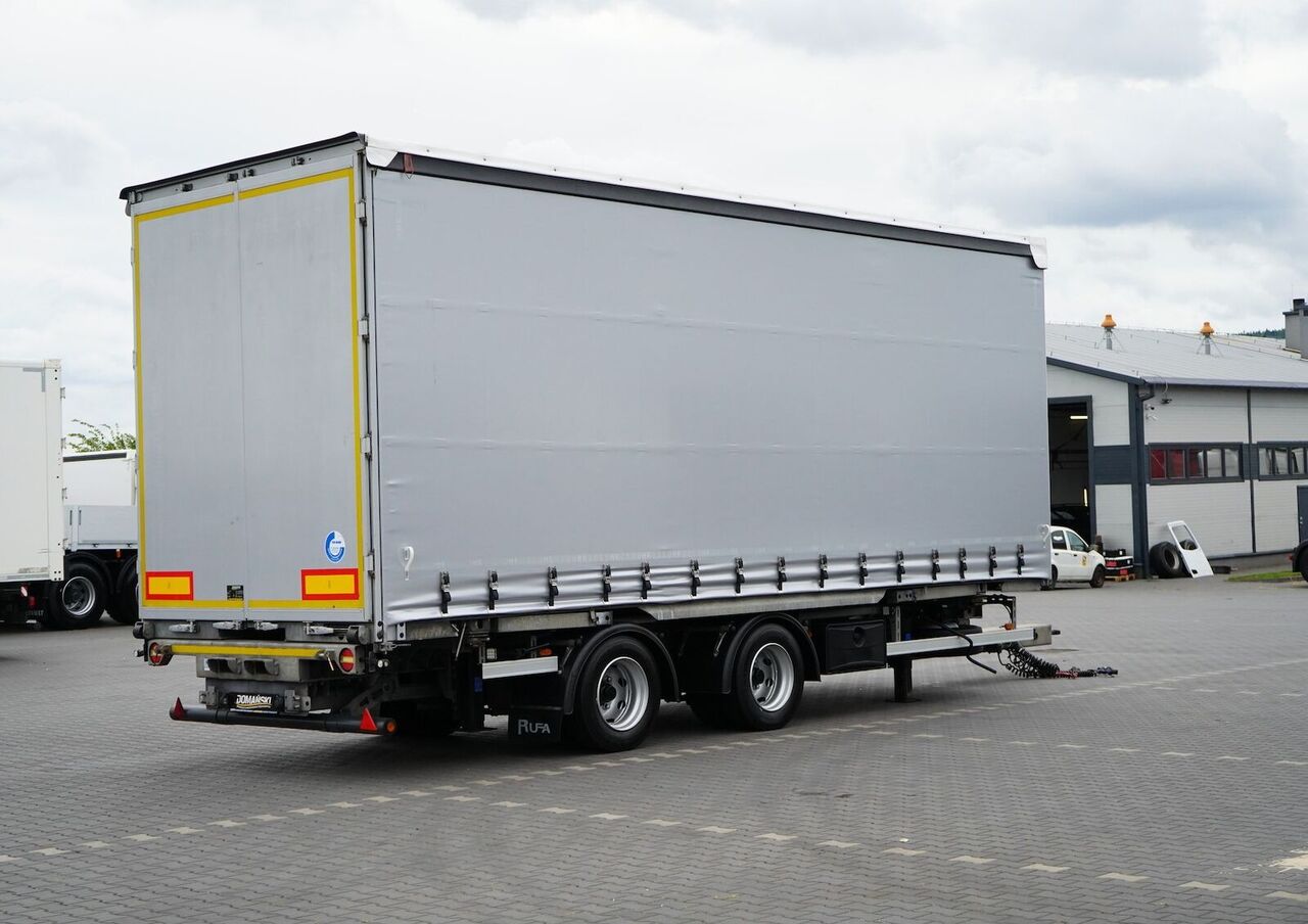 Kögel RUFA / TANDEM / FIRANKA / BDF / 19 PALET / DŁ. 7,7 M / OŚ PODNOS - Тентованный прицеп: фото 5 Kögel RUFA / TANDEM / FIRANKA / BDF / 19 PALET / DŁ. 7,7 M / OŚ PODNOS - Тентованный прицеп: фото 5