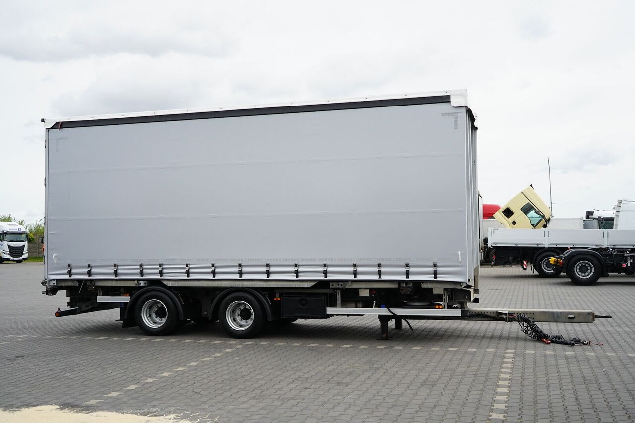 Kögel RUFA / TANDEM / FIRANKA / BDF / 19 PALET / DŁ. 7,7 M / OŚ PODNOS - Тентованный прицеп: фото 4 Kögel RUFA / TANDEM / FIRANKA / BDF / 19 PALET / DŁ. 7,7 M / OŚ PODNOS - Тентованный прицеп: фото 4