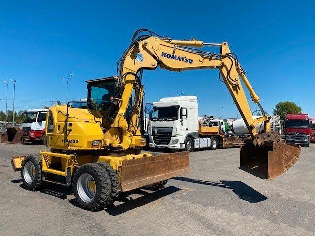 Komatsu PW 118 MR-8 - Колёсный экскаватор: фото 5 Komatsu PW 118 MR-8 - Колёсный экскаватор: фото 5