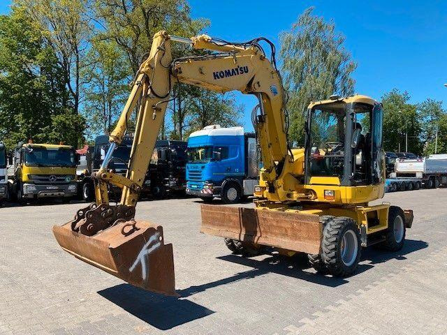 Komatsu PW 118 MR-8 - Колёсный экскаватор: фото 3 Komatsu PW 118 MR-8 - Колёсный экскаватор: фото 3