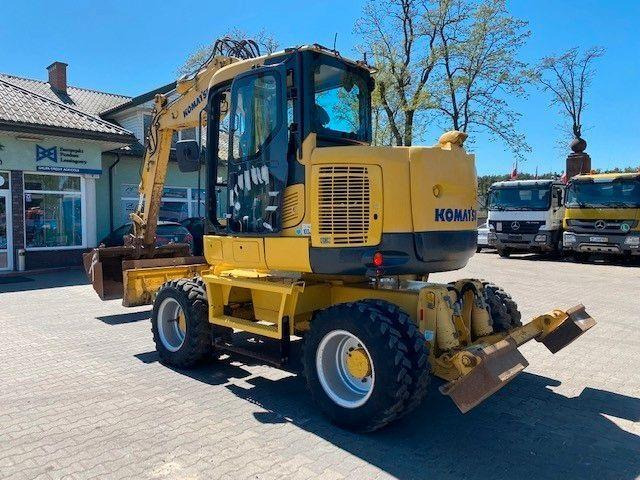 Колёсный экскаватор Komatsu PW 118 MR-8: фото 7