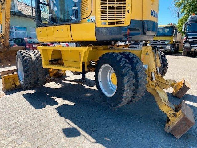 Колёсный экскаватор Komatsu PW 118 MR-8: фото 17