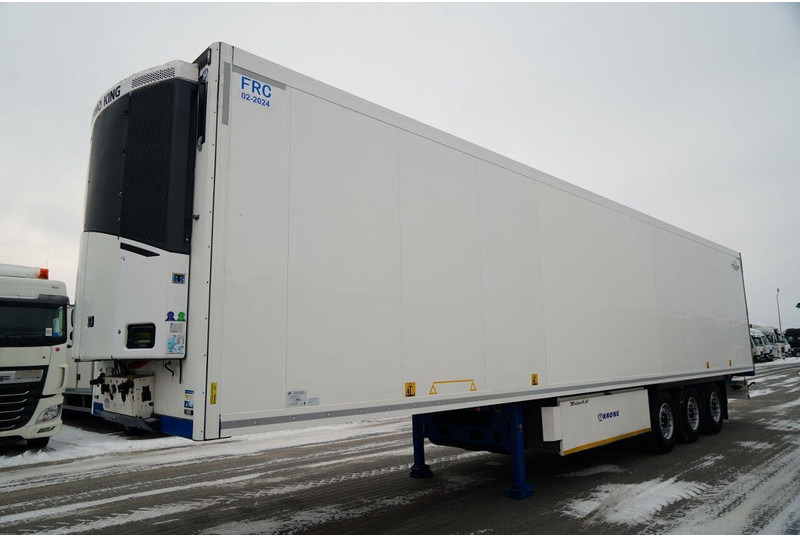 Krone CHŁODNIA / THERMO KING / OŚ PODNOSZONA / KOSZ NA PALETY - Полуприцеп-рефрижератор: фото 2 Krone CHŁODNIA / THERMO KING / OŚ PODNOSZONA / KOSZ NA PALETY - Полуприцеп-рефрижератор: фото 2