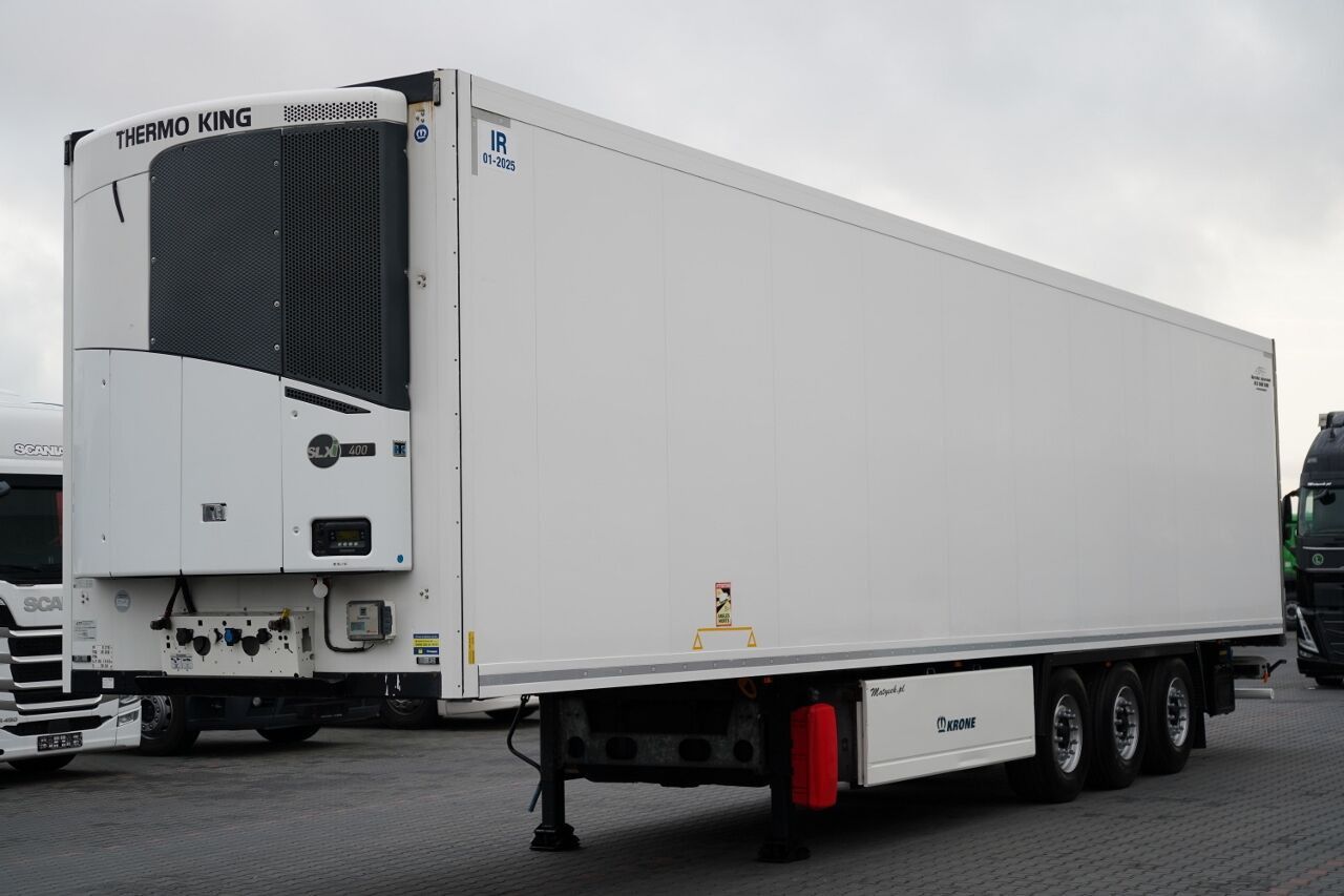 Krone CHŁODNIA / THERMO KING SLXi 400 / 2019 ROK / DOPPELSTOCK / KOSZ - Полуприцеп-рефрижератор: фото 1 Krone CHŁODNIA / THERMO KING SLXi 400 / 2019 ROK / DOPPELSTOCK / KOSZ - Полуприцеп-рефрижератор: фото 1