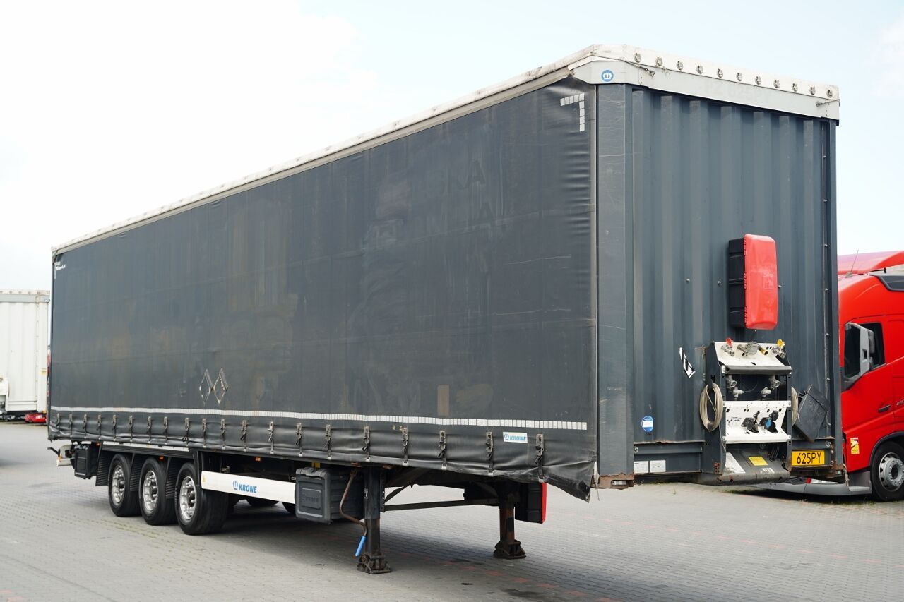 Krone FIRANKA / 385/55 R22,5 / DACH PODNOSZONY / - Тентованный полуприцеп: фото 1 Krone FIRANKA / 385/55 R22,5 / DACH PODNOSZONY / - Тентованный полуприцеп: фото 1