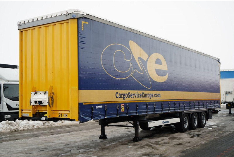 Krone FIRANKA / MEGA / DACH PODNOSZONY / PLANDEKA ZBROJONA / LOW DECK - Тентованный полуприцеп: фото 1 Krone FIRANKA / MEGA / DACH PODNOSZONY / PLANDEKA ZBROJONA / LOW DECK - Тентованный полуприцеп: фото 1