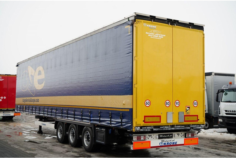 Krone FIRANKA / MEGA / DACH PODNOSZONY / PLANDEKA ZBROJONA / LOW DECK - Тентованный полуприцеп: фото 4 Krone FIRANKA / MEGA / DACH PODNOSZONY / PLANDEKA ZBROJONA / LOW DECK - Тентованный полуприцеп: фото 4