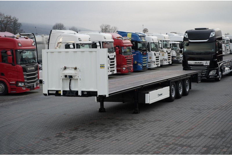 Krone / NACZEPA PLATFORMA / OŚ PODNOSZONA / KOSZ NA PALETY - Полуприцеп бортовой/ Платформа: фото 1 Krone / NACZEPA PLATFORMA / OŚ PODNOSZONA / KOSZ NA PALETY - Полуприцеп бортовой/ Платформа: фото 1