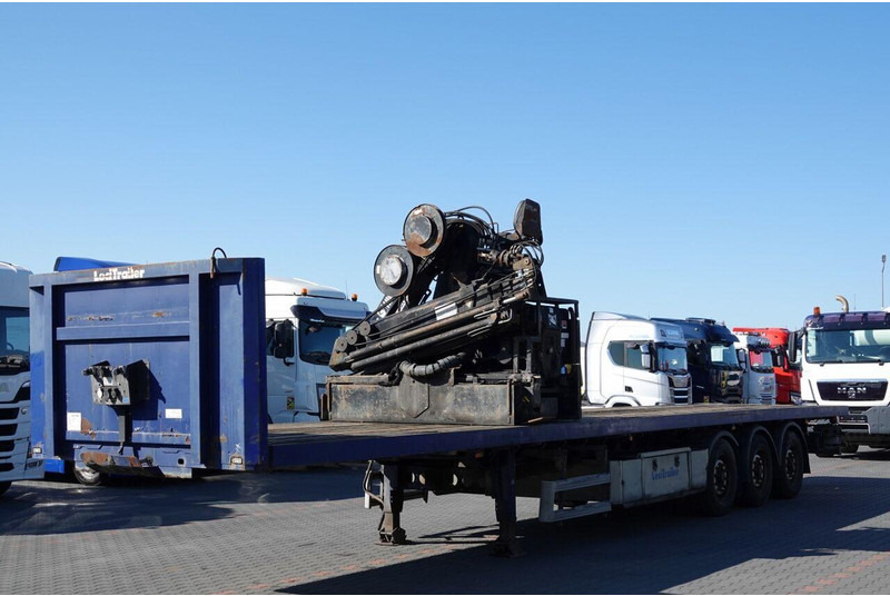 Lecitrailer - Полуприцеп бортовой/ Платформа: фото 1 Lecitrailer - Полуприцеп бортовой/ Платформа: фото 1