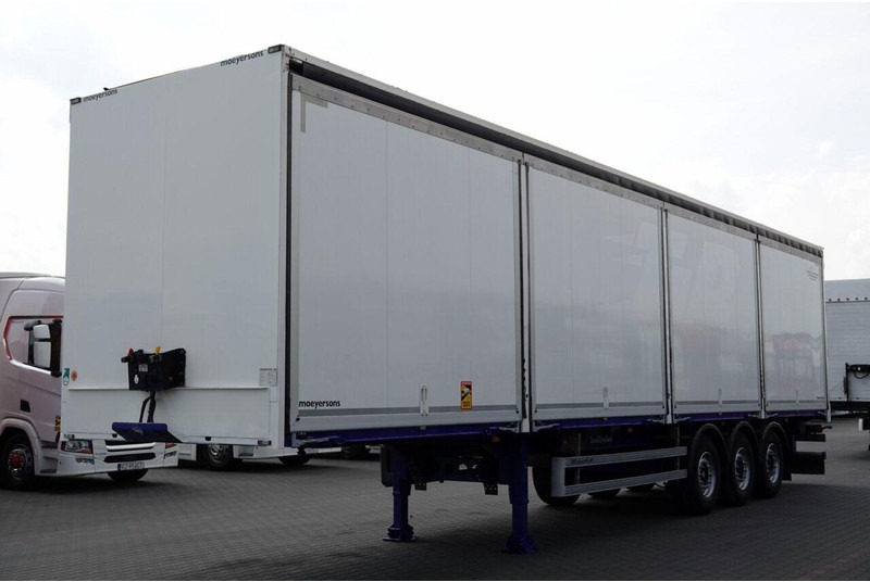 Lecitrailer KONTENER / KOFFER / OTWIERANE BOKI / MOCNA PODŁOGA SZYNA DESKA - Полуприцеп-фургон: фото 4 Lecitrailer KONTENER / KOFFER / OTWIERANE BOKI / MOCNA PODŁOGA SZYNA DESKA - Полуприцеп-фургон: фото 4