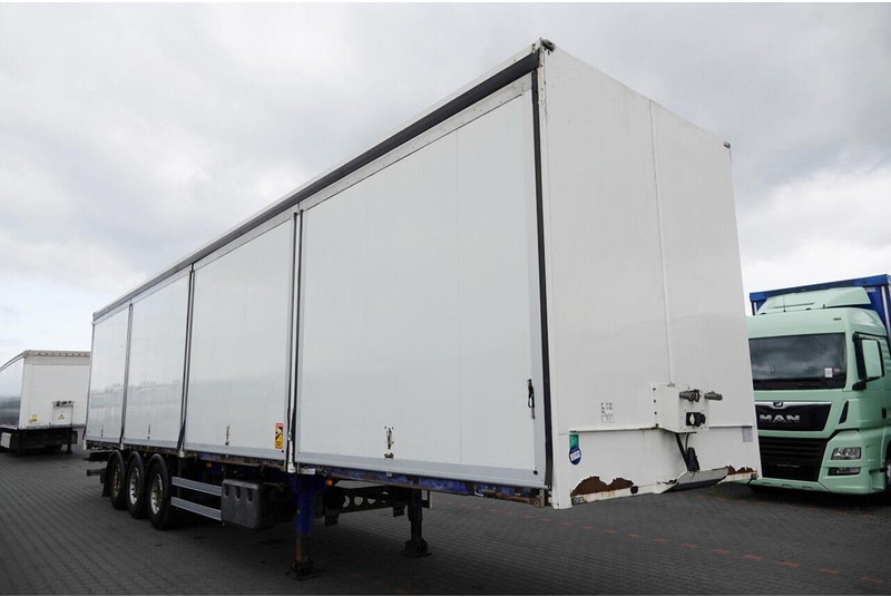 Lecitrailer KONTENER / KOFFER / OTWIERANE BOKI / MOCNA PODŁOGA SZYNA DESKA - Полуприцеп-фургон: фото 2 Lecitrailer KONTENER / KOFFER / OTWIERANE BOKI / MOCNA PODŁOGA SZYNA DESKA - Полуприцеп-фургон: фото 2