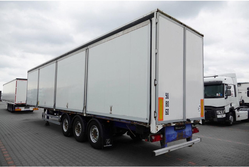 Lecitrailer KONTENER / KOFFER / OTWIERANE BOKI / MOCNA PODŁOGA SZYNA DESKA - Полуприцеп-фургон: фото 5 Lecitrailer KONTENER / KOFFER / OTWIERANE BOKI / MOCNA PODŁOGA SZYNA DESKA - Полуприцеп-фургон: фото 5