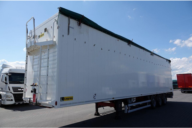 Legras RUCHOMA PODŁOGA / WALKING FLOOR / 98 m3 / OPONY 100 % / PODŁOGA - Полуприцеп с подвижным полом: фото 2 Legras RUCHOMA PODŁOGA / WALKING FLOOR / 98 m3 / OPONY 100 % / PODŁOGA - Полуприцеп с подвижным полом: фото 2