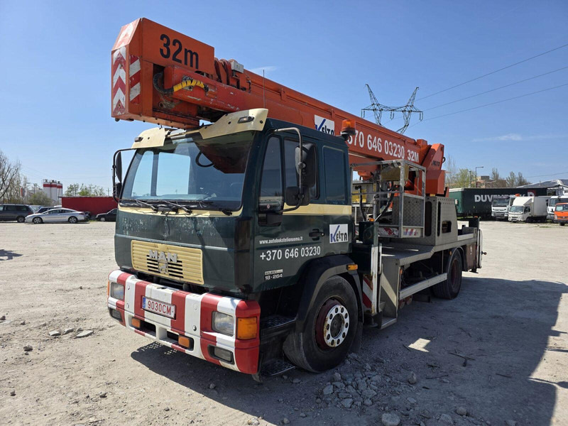 MAN 18.264 Multitel ALU - 32m / Tempomat - Грузовик с подъемником: фото 3 MAN 18.264 Multitel ALU - 32m / Tempomat - Грузовик с подъемником: фото 3