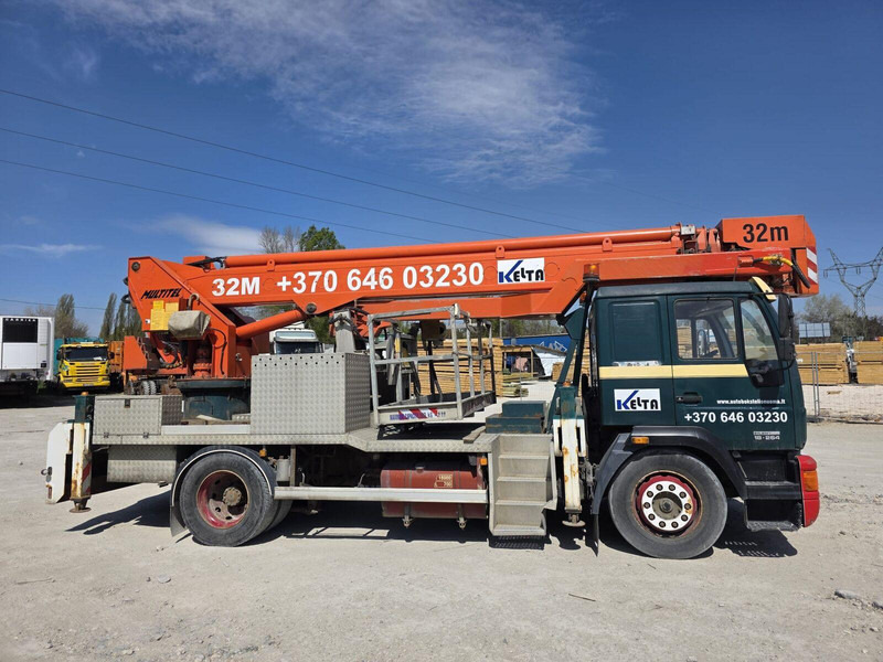 MAN 18.264 Multitel ALU - 32m / Tempomat - Грузовик с подъемником: фото 4 MAN 18.264 Multitel ALU - 32m / Tempomat - Грузовик с подъемником: фото 4
