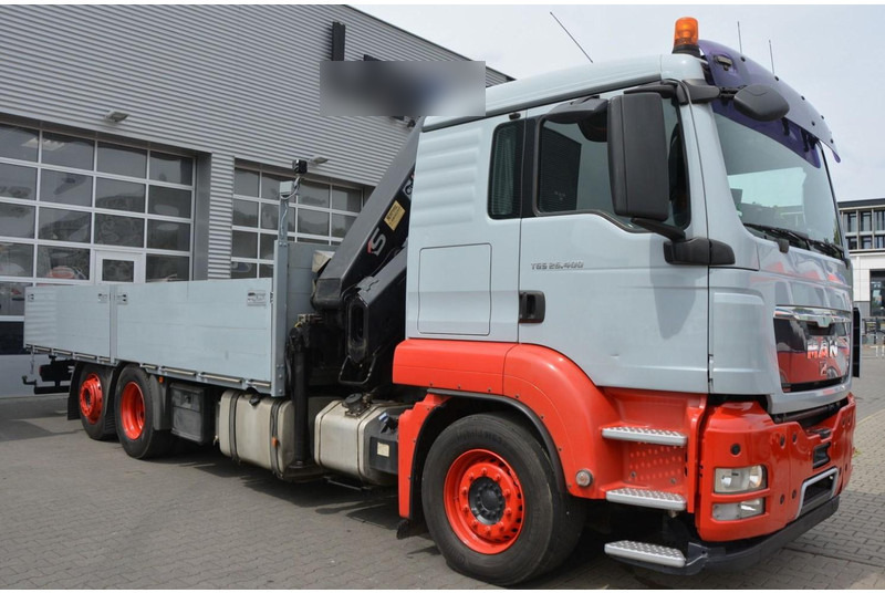 MAN 6,4 m Flatbed + Crane HIAB 211EP 6X2 KRAN HIAB 211EP 6.5m Container Pr - Грузовик бортовой/ Платформа, Автоманипулятор: фото 2 MAN 6,4 m Flatbed + Crane HIAB 211EP 6X2 KRAN HIAB 211EP 6.5m Container Pr - Грузовик бортовой/ Платформа, Автоманипулятор: фото 2