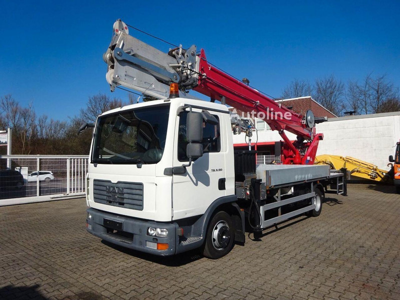 MAN 8.180 TGL - Flatbed+crane - Грузовик бортовой/ Платформа, Автоманипулятор: фото 1 MAN 8.180 TGL - Flatbed+crane - Грузовик бортовой/ Платформа, Автоманипулятор: фото 1