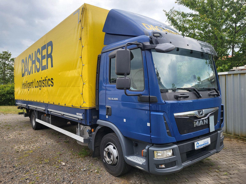 MAN GTL 12.220 BL Pritsche 8,10m + LBW - 1.Hand - Тентованный грузовик: фото 1 MAN GTL 12.220 BL Pritsche 8,10m + LBW - 1.Hand - Тентованный грузовик: фото 1