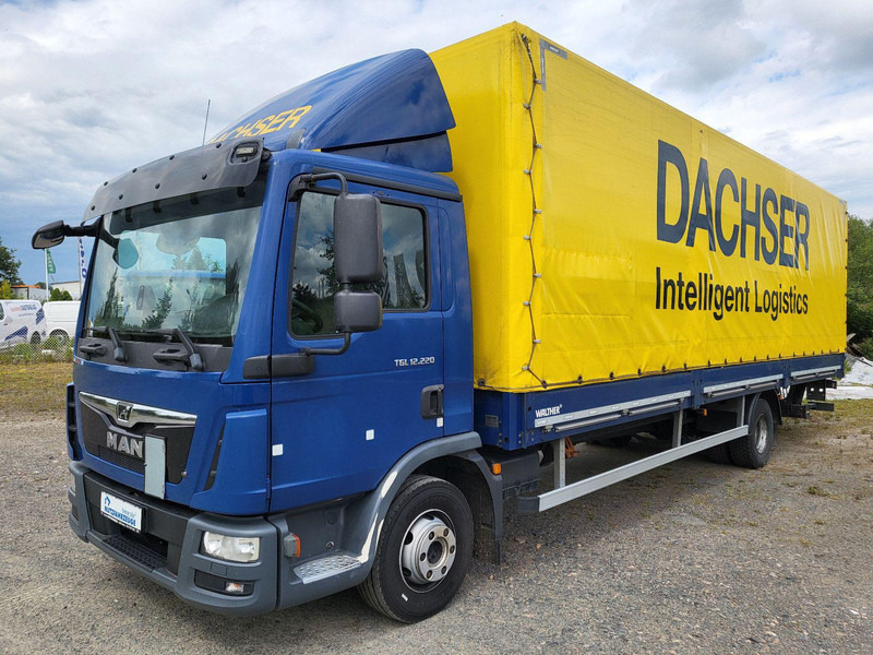 MAN GTL 12.220 BL Pritsche 8,10m + LBW - 1.Hand - Тентованный грузовик: фото 2 MAN GTL 12.220 BL Pritsche 8,10m + LBW - 1.Hand - Тентованный грузовик: фото 2