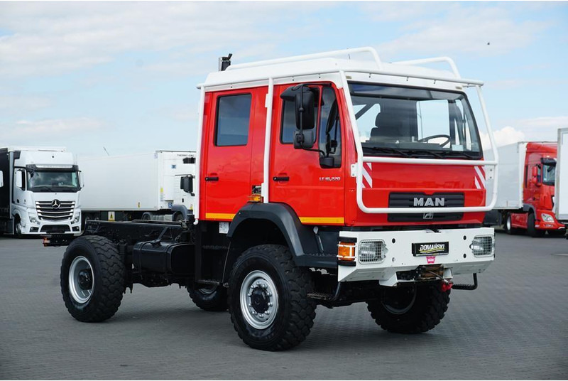 MAN LE 220 / 4 X 4 / DOKA / DO ZABUDOWY / KAMPER - Грузовик-шасси: фото 1 MAN LE 220 / 4 X 4 / DOKA / DO ZABUDOWY / KAMPER - Грузовик-шасси: фото 1