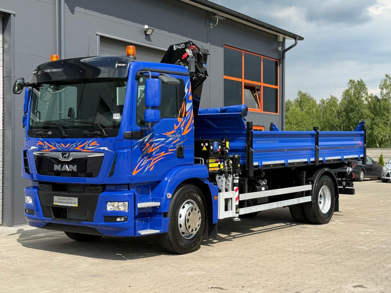 MAN MAN TGM TGL TGS 18.250 // E6 // wywrotka + HDS HMF z pilotem // - Самосвал: фото 4 MAN MAN TGM TGL TGS 18.250 // E6 // wywrotka + HDS HMF z pilotem // - Самосвал: фото 4