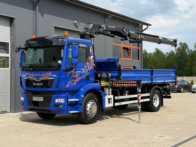 MAN MAN TGM TGL TGS 18.250 // E6 // wywrotka + HDS HMF z pilotem // - Самосвал: фото 2 MAN MAN TGM TGL TGS 18.250 // E6 // wywrotka + HDS HMF z pilotem // - Самосвал: фото 2