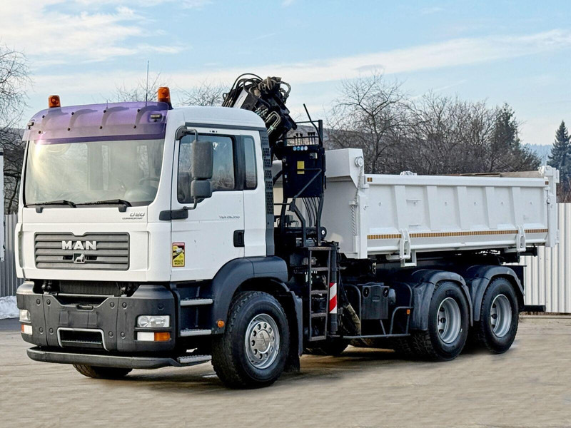 MAN TGA 26.350 * KIPPER 4,90m + TEREX ATLAS * 6x4 * - Грузовик бортовой/ Платформа, Автоманипулятор: фото 4 MAN TGA 26.350 * KIPPER 4,90m + TEREX ATLAS * 6x4 * - Грузовик бортовой/ Платформа, Автоманипулятор: фото 4