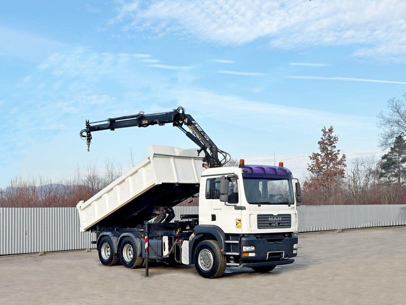 MAN TGA 26.350 * KIPPER 4,90m + TEREX ATLAS * 6x4 * - Грузовик бортовой/ Платформа, Автоманипулятор: фото 2 MAN TGA 26.350 * KIPPER 4,90m + TEREX ATLAS * 6x4 * - Грузовик бортовой/ Платформа, Автоманипулятор: фото 2
