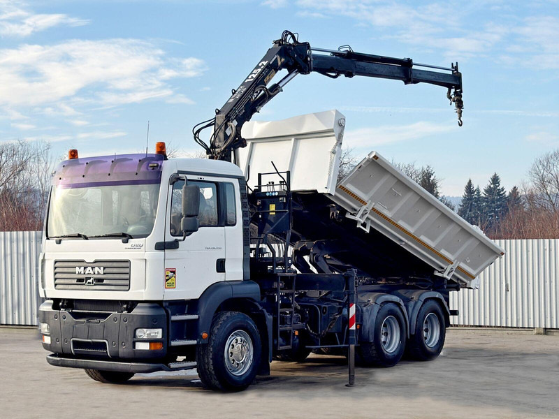 MAN TGA 26.350 * KIPPER 4,90m + TEREX ATLAS * 6x4 * - Грузовик бортовой/ Платформа, Автоманипулятор: фото 5 MAN TGA 26.350 * KIPPER 4,90m + TEREX ATLAS * 6x4 * - Грузовик бортовой/ Платформа, Автоманипулятор: фото 5