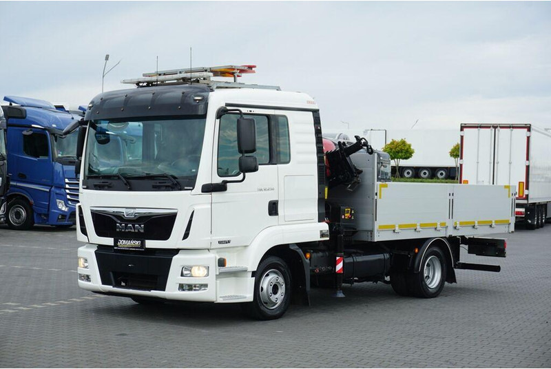 MAN TGL / 12.250 / SKRZYNIOWY + HDS / FASSI F 65 / PILOT - Грузовик бортовой/ Платформа, Автоманипулятор: фото 2 MAN TGL / 12.250 / SKRZYNIOWY + HDS / FASSI F 65 / PILOT - Грузовик бортовой/ Платформа, Автоманипулятор: фото 2