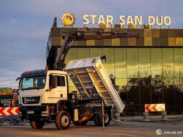 MAN TGS 18.360 4x4 HIAB 144 E-4 Crane Kipper - Самосвал, Автоманипулятор: фото 4 MAN TGS 18.360 4x4 HIAB 144 E-4 Crane Kipper - Самосвал, Автоманипулятор: фото 4