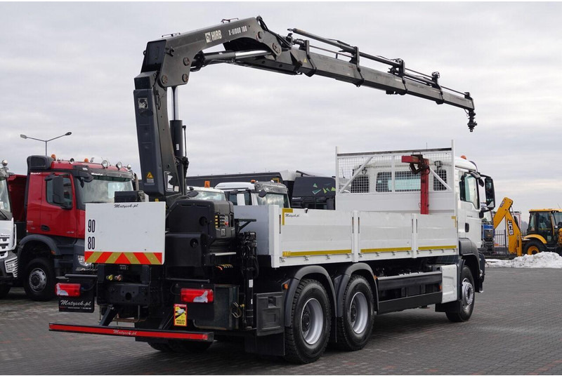 MAN TGS 26.400 / 6x4 / SKRZYNIOWY - 6,5M / HDS HIAB 188 4xwysów 13 M - Грузовик бортовой/ Платформа, Автоманипулятор: фото 3 MAN TGS 26.400 / 6x4 / SKRZYNIOWY - 6,5M / HDS HIAB 188 4xwysów 13 M - Грузовик бортовой/ Платформа, Автоманипулятор: фото 3