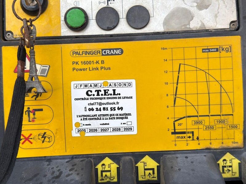 Грузовик бортовой/ Платформа, Автоманипулятор MAN TGS 26.400 * PALFINGER PK 16001 K + FUNK * 6x4: фото 9