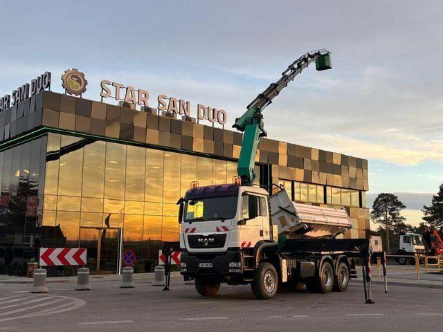 MAN TGS 26.440 6x6 PALFINGER PK 36002 Crane Basket - Самосвал, Автоманипулятор: фото 1 MAN TGS 26.440 6x6 PALFINGER PK 36002 Crane Basket - Самосвал, Автоманипулятор: фото 1