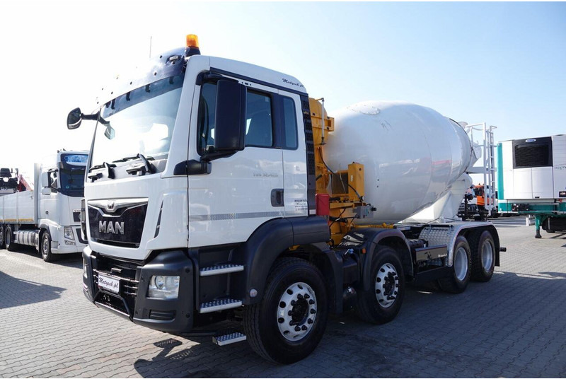 MAN TGS 32.420 / 8x4 / BETONOMIESZARKA IMER / GRUSZKA 9M3 / 2018 RO - Автобетоносмеситель: фото 2 MAN TGS 32.420 / 8x4 / BETONOMIESZARKA IMER / GRUSZKA 9M3 / 2018 RO - Автобетоносмеситель: фото 2