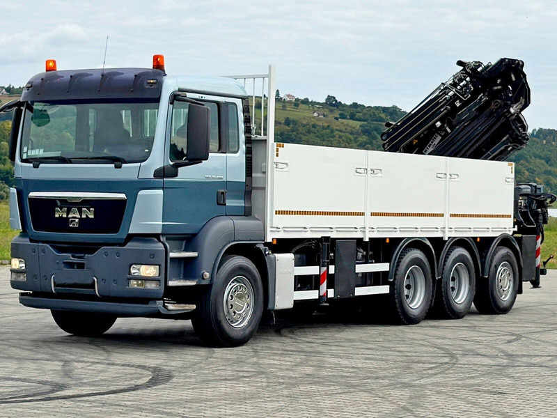 MAN TGS 35.400*HIAB 377 E-5 HIPRO+JIB 70X-3FUNK /8x4 - Грузовик бортовой/ Платформа, Автоманипулятор: фото 3 MAN TGS 35.400*HIAB 377 E-5 HIPRO+JIB 70X-3FUNK /8x4 - Грузовик бортовой/ Платформа, Автоманипулятор: фото 3