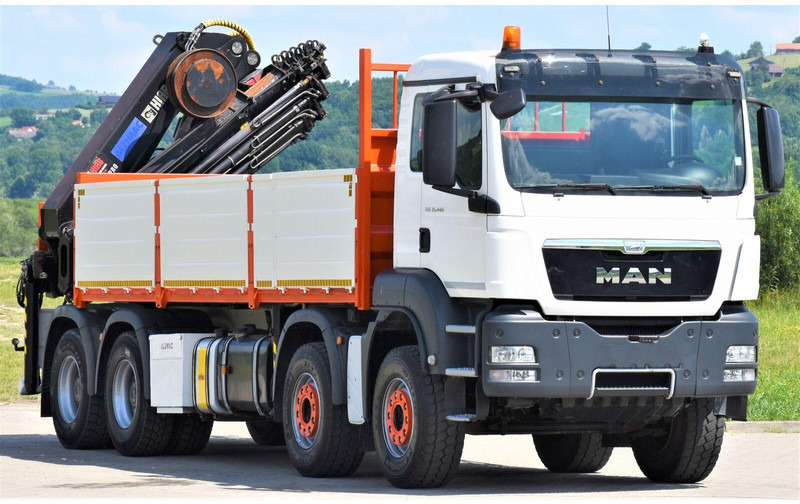 MAN TGS 35.440 * HIAB 322 EP-5HIPRO+FUNK / 8x4! - Грузовик бортовой/ Платформа, Автоманипулятор: фото 3 MAN TGS 35.440 * HIAB 322 EP-5HIPRO+FUNK / 8x4! - Грузовик бортовой/ Платформа, Автоманипулятор: фото 3