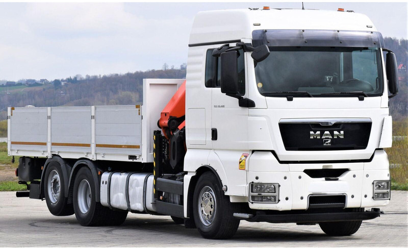 MAN TGX 26.480 - Грузовик бортовой/ Платформа, Автоманипулятор: фото 4 MAN TGX 26.480 - Грузовик бортовой/ Платформа, Автоманипулятор: фото 4