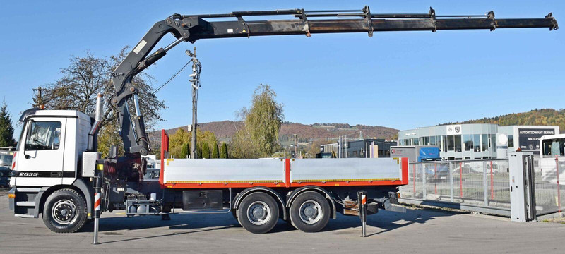 Mercedes-Benz ACTROS 2635 Pritsche - Грузовик бортовой/ Платформа, Автоманипулятор: фото 5 Mercedes-Benz ACTROS 2635 Pritsche - Грузовик бортовой/ Платформа, Автоманипулятор: фото 5