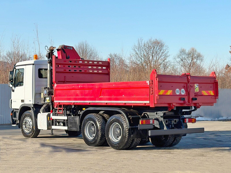 Самосвал, Автоманипулятор Mercedes-Benz ACTROS 2636* KIPPER 5,25 + BORDMATIC / 6x4: фото 6