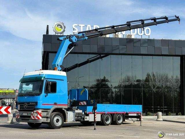 Mercedes-Benz ACTROS 2646L - Грузовик бортовой/ Платформа, Автоманипулятор: фото 1 Mercedes-Benz ACTROS 2646L - Грузовик бортовой/ Платформа, Автоманипулятор: фото 1