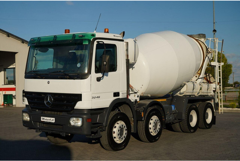 Mercedes-Benz ACTROS 3246 / BETONOMIESZARKA SCHWING STETTER / 8X4 / EPS + SPRZ - Автобетоносмеситель: фото 3 Mercedes-Benz ACTROS 3246 / BETONOMIESZARKA SCHWING STETTER / 8X4 / EPS + SPRZ - Автобетоносмеситель: фото 3