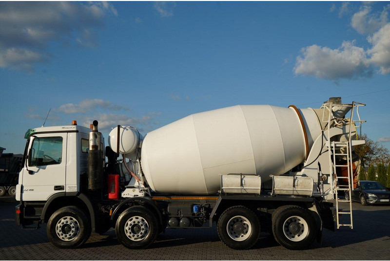 Mercedes-Benz ACTROS 3246 / BETONOMIESZARKA SCHWING STETTER / 8X4 / EPS + SPRZ - Автобетоносмеситель: фото 5 Mercedes-Benz ACTROS 3246 / BETONOMIESZARKA SCHWING STETTER / 8X4 / EPS + SPRZ - Автобетоносмеситель: фото 5