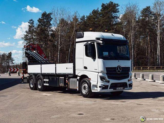 Mercedes-Benz ACTROS 3351 NEW 6x4 Fassi F485 Crane - Грузовик бортовой/ Платформа, Автоманипулятор: фото 4 Mercedes-Benz ACTROS 3351 NEW 6x4 Fassi F485 Crane - Грузовик бортовой/ Платформа, Автоманипулятор: фото 4
