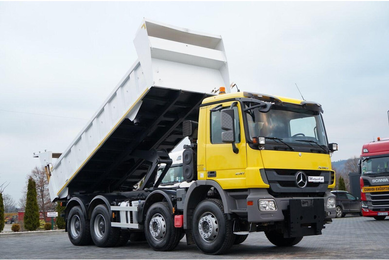 Mercedes-Benz ACTROS 4141 / 8x4 / BDF WYMIENNA ZABUDOWA / WYWROTKA DWUSTRONNA - Самосвал: фото 5 Mercedes-Benz ACTROS 4141 / 8x4 / BDF WYMIENNA ZABUDOWA / WYWROTKA DWUSTRONNA - Самосвал: фото 5