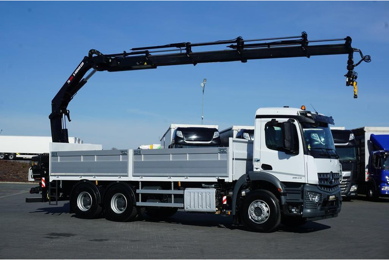 Mercedes-Benz AROCS / 2643 / 6 X 4 / SKRZYNIOWY + HDS / HIAB 228 E – 4 / WYS. - Грузовик бортовой/ Платформа, Автоманипулятор: фото 4 Mercedes-Benz AROCS / 2643 / 6 X 4 / SKRZYNIOWY + HDS / HIAB 228 E – 4 / WYS. - Грузовик бортовой/ Платформа, Автоманипулятор: фото 4