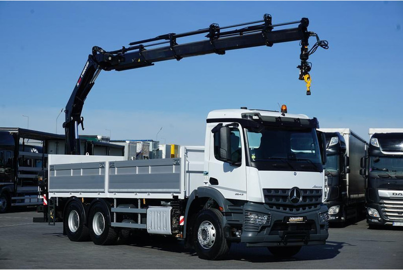 Mercedes-Benz AROCS / 2643 / 6 X 4 / SKRZYNIOWY + HDS / HIAB 228 E – 4 / WYS. - Грузовик бортовой/ Платформа, Автоманипулятор: фото 2 Mercedes-Benz AROCS / 2643 / 6 X 4 / SKRZYNIOWY + HDS / HIAB 228 E – 4 / WYS. - Грузовик бортовой/ Платформа, Автоманипулятор: фото 2
