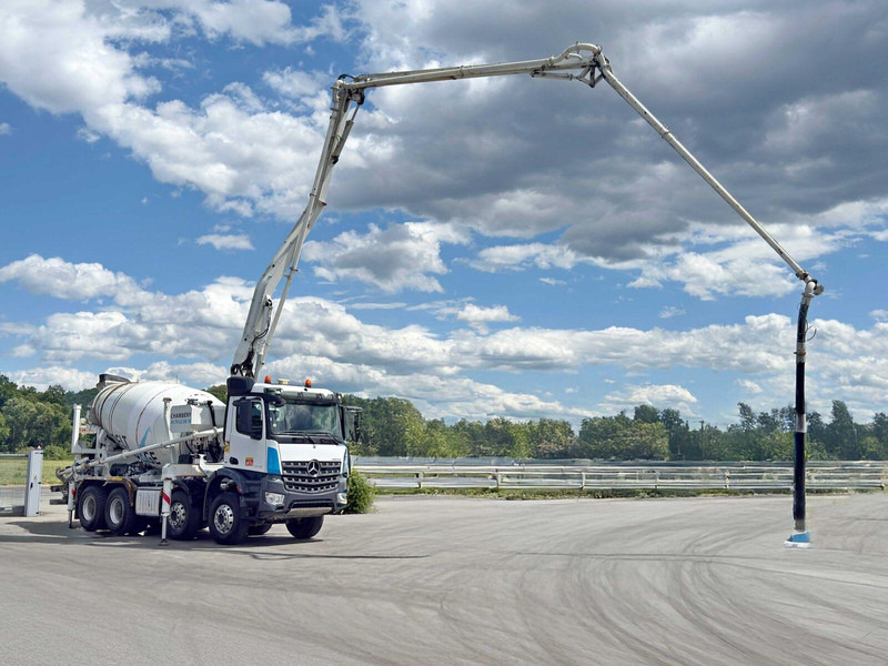 Mercedes-Benz AROCS 3743 * Betonpumpe + FUNK * 8x4 * TOP - Автобетоносмеситель: фото 3 Mercedes-Benz AROCS 3743 * Betonpumpe + FUNK * 8x4 * TOP - Автобетоносмеситель: фото 3