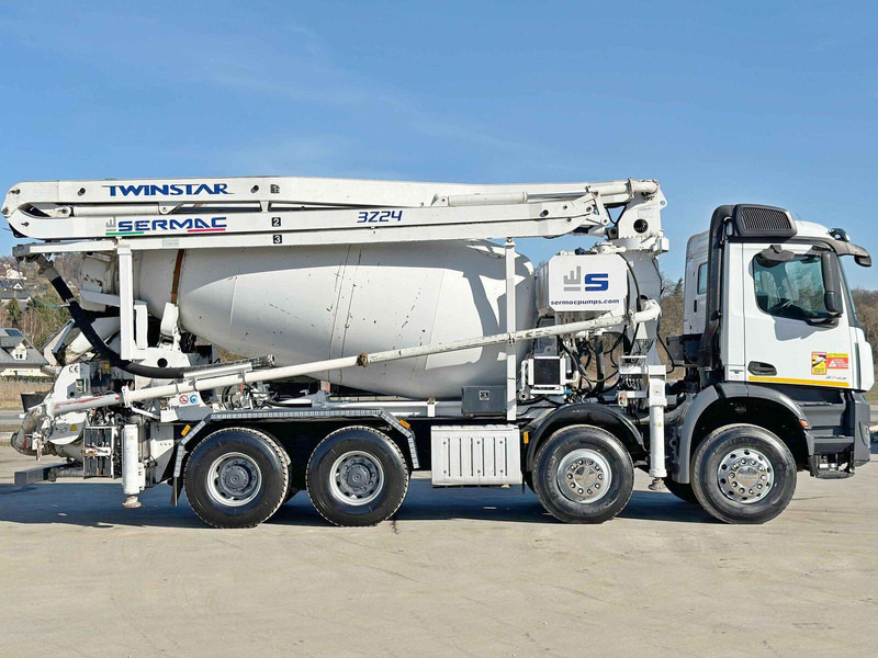 Mercedes-Benz AROCS 3743 * Betonpumpe + FUNK * 8x4 * TOP - Автобетоносмеситель: фото 3 Mercedes-Benz AROCS 3743 * Betonpumpe + FUNK * 8x4 * TOP - Автобетоносмеситель: фото 3